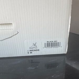 Calvin Klein Shiny Black Ankle Boots